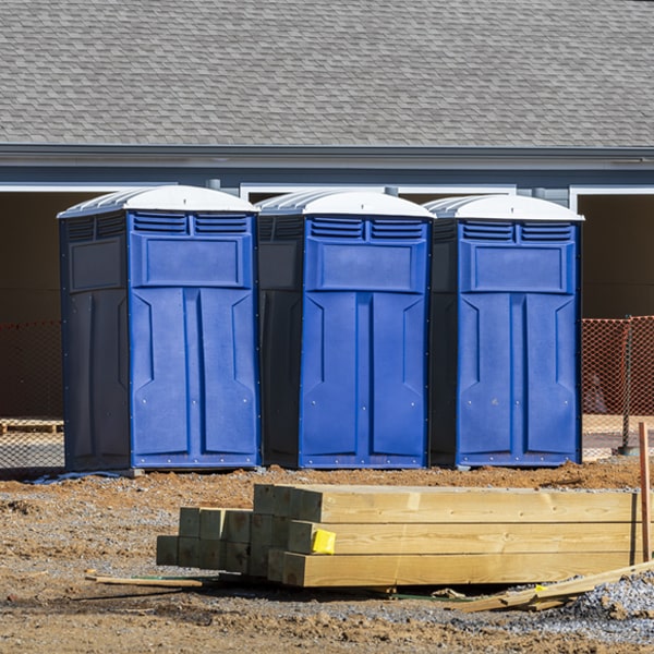 is there a specific order in which to place multiple portable restrooms in Smithwick SD
